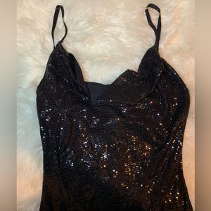 Sparkly sexy sequin dress
